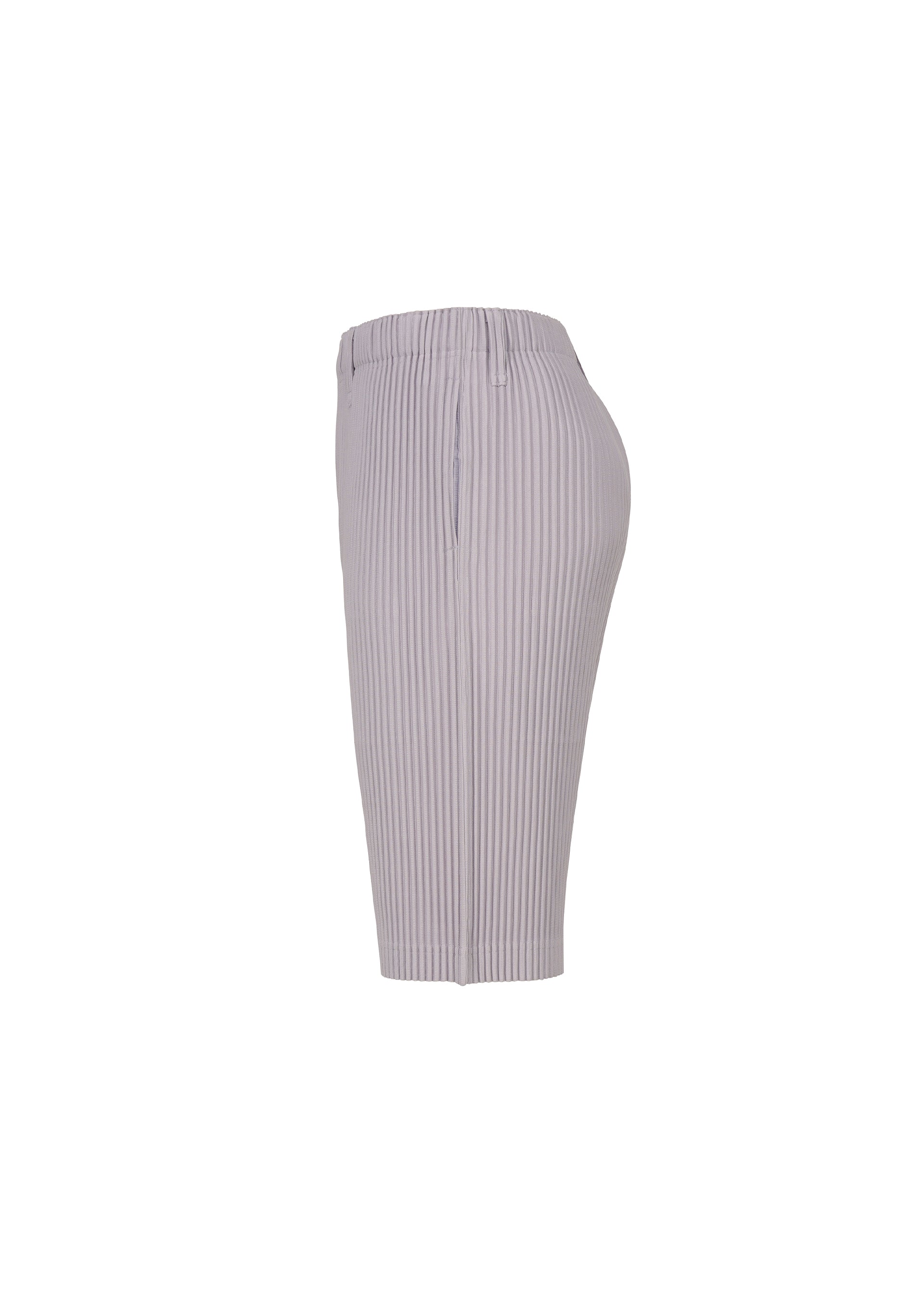 PLEATS PLEASE PP91-JF204ホワイトハーフパンツ総丈69cm PLEATS PLEASE