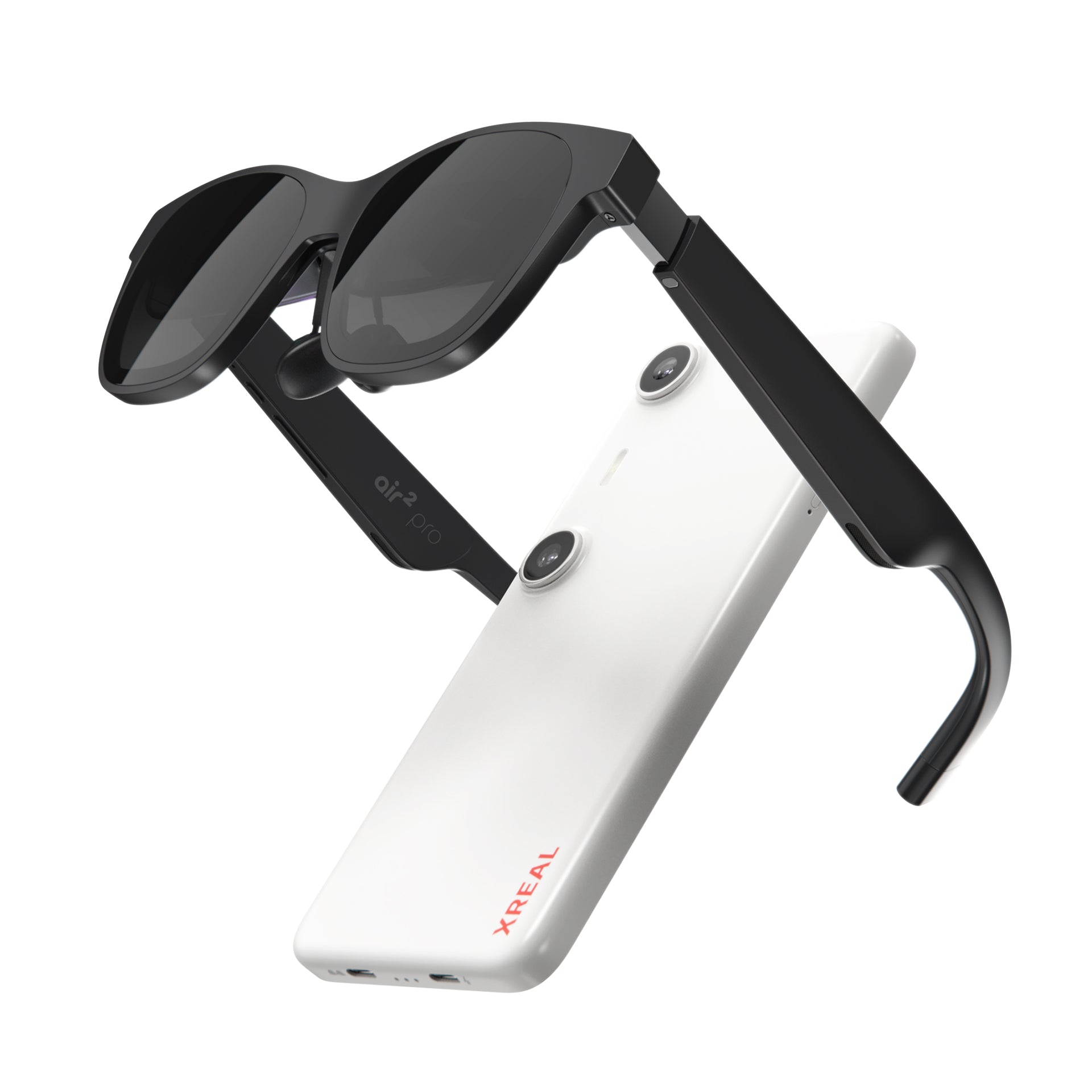 XREAL ブラック眼鏡 クリップ式レンズ付き air2pro XREAL Air 2