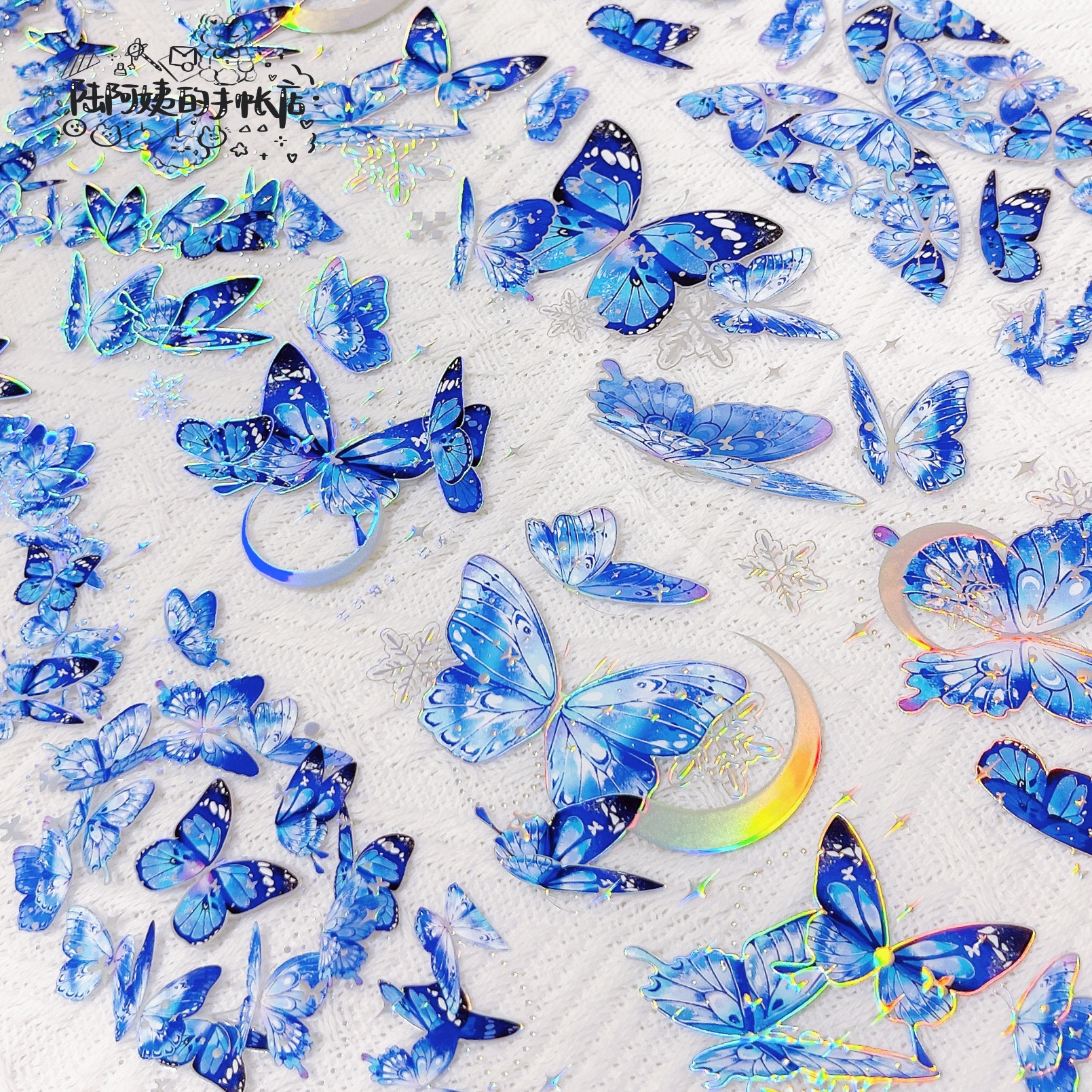 海外 PETテープ マスキングテープ 蝶々 切売】装飾 蝶 海外マステ pet