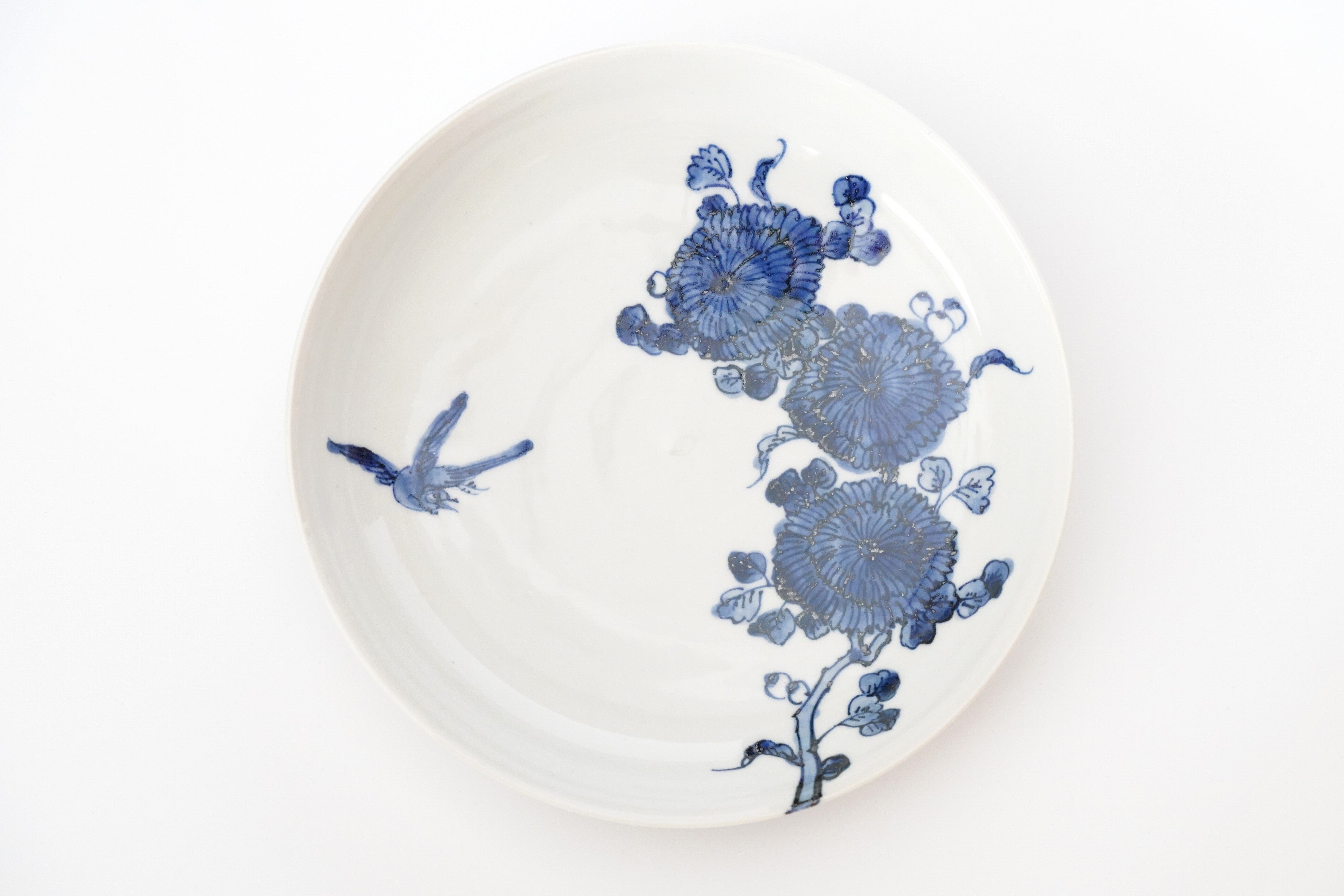 希少 瀬戸の名工 加藤春花 染付兎形皿 飾皿 5枚 古美術品（旧家蔵出） C12