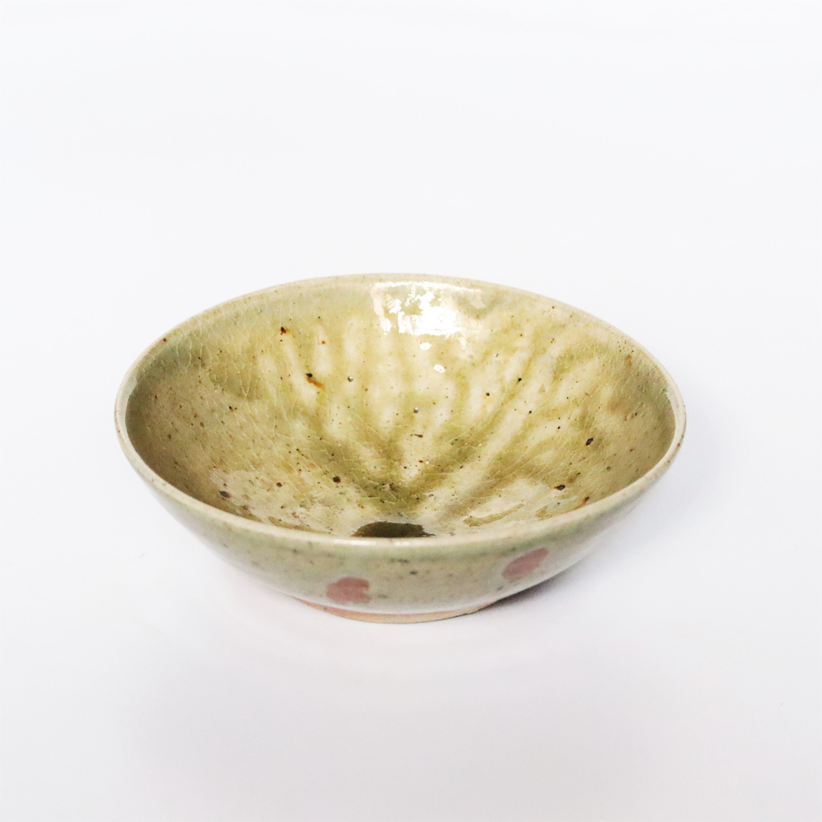 に*に様 光藤佐 耳付壺 緑釉 に*に様 光藤佐 耳付壺 緑釉 光藤佐