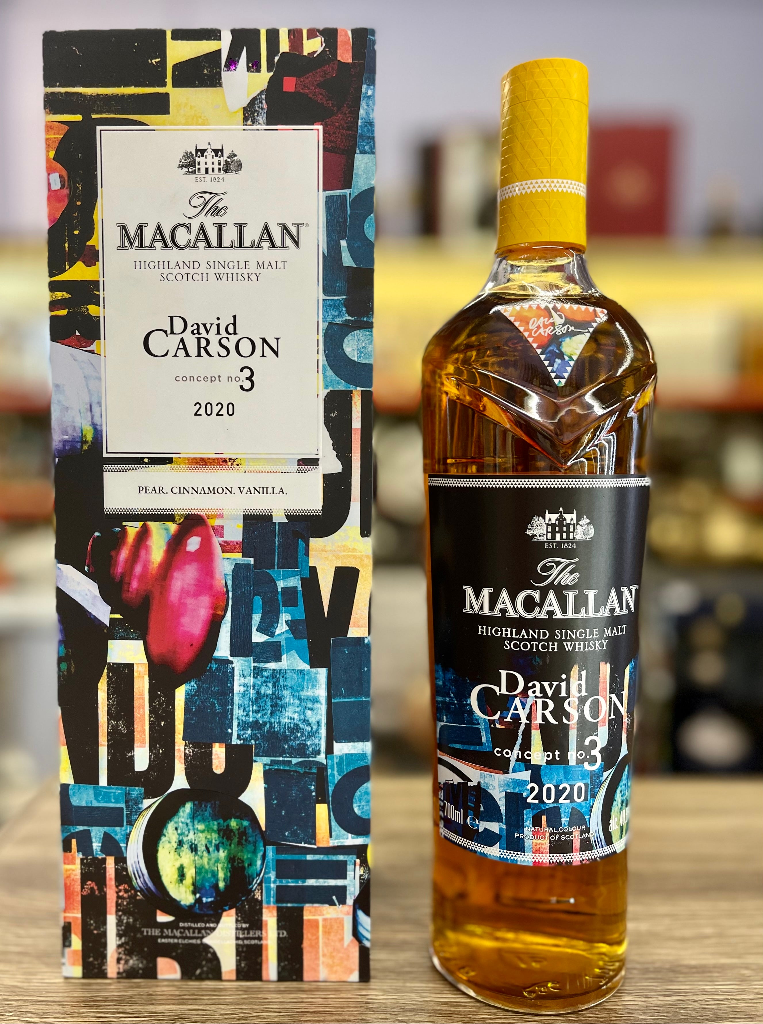 Macallan Concept Number 3 'David Carson' Single Malt Scotch