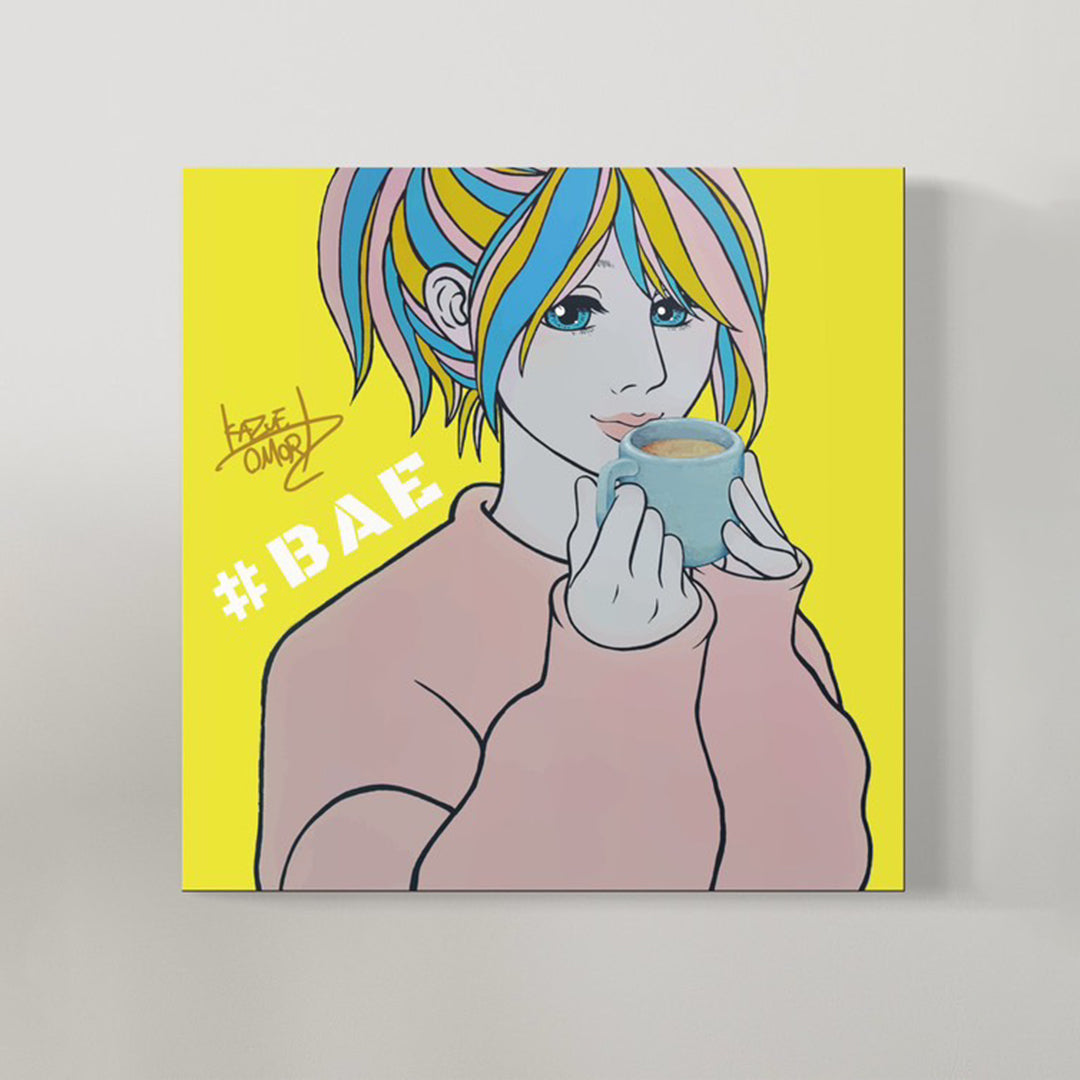 BACKSIDE WORKS 大判ステッカー サイン入 ED.50