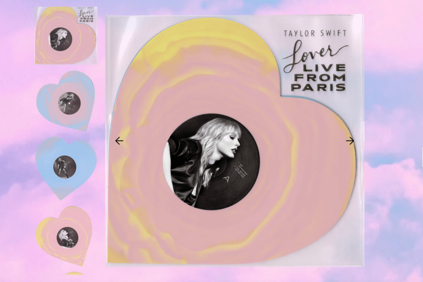 Taylor Swift Lover Live from Parisレコード Taylor Swift Lover Live