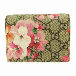 Gucci フラワープリント 二つ折り財布 即購入ok Gucci フラワー