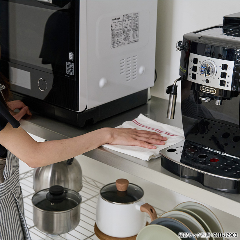 25mm]ルミナス プレミアムライン ソリッドシェルフラック 5段 幅60 幅