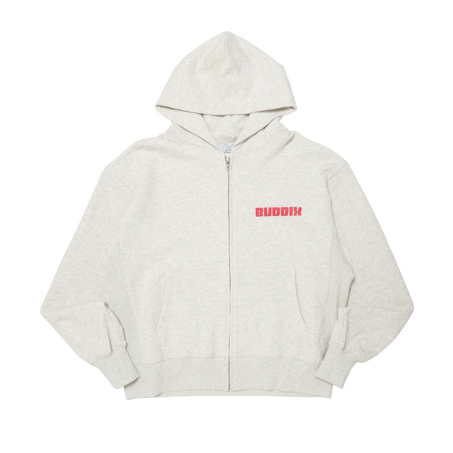 LOVE YOU ZIP Hoodie(Black Fade) | buddix | VERTICAL GARAGE