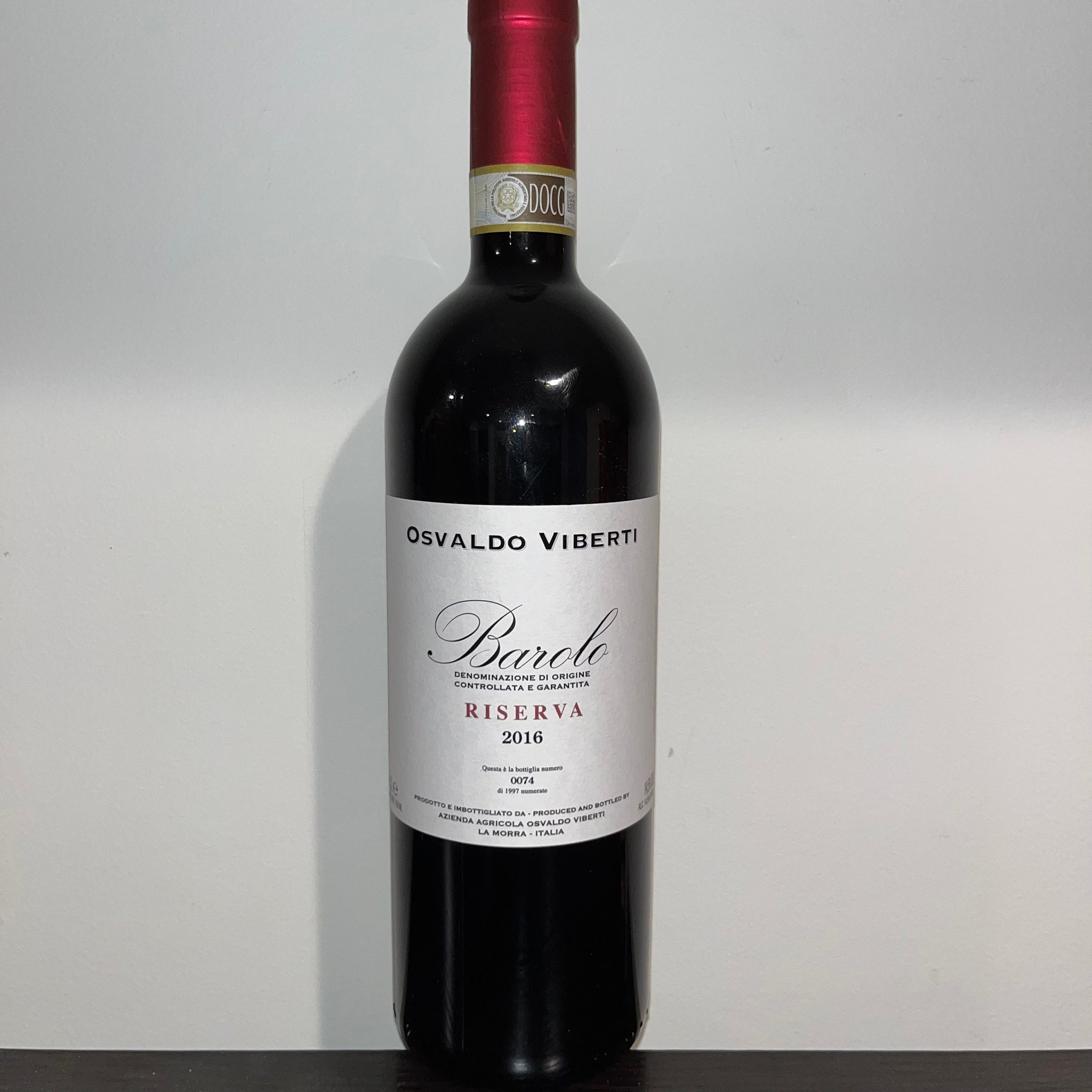 Osvaldo Viberti Barolo Riserva 2016 - VDLT