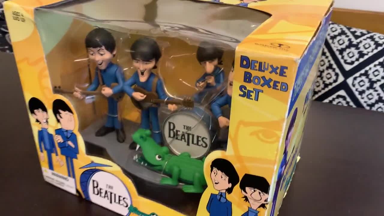 マクファーレントイズ ビートルズ Beatles フィギュア 全4種セット