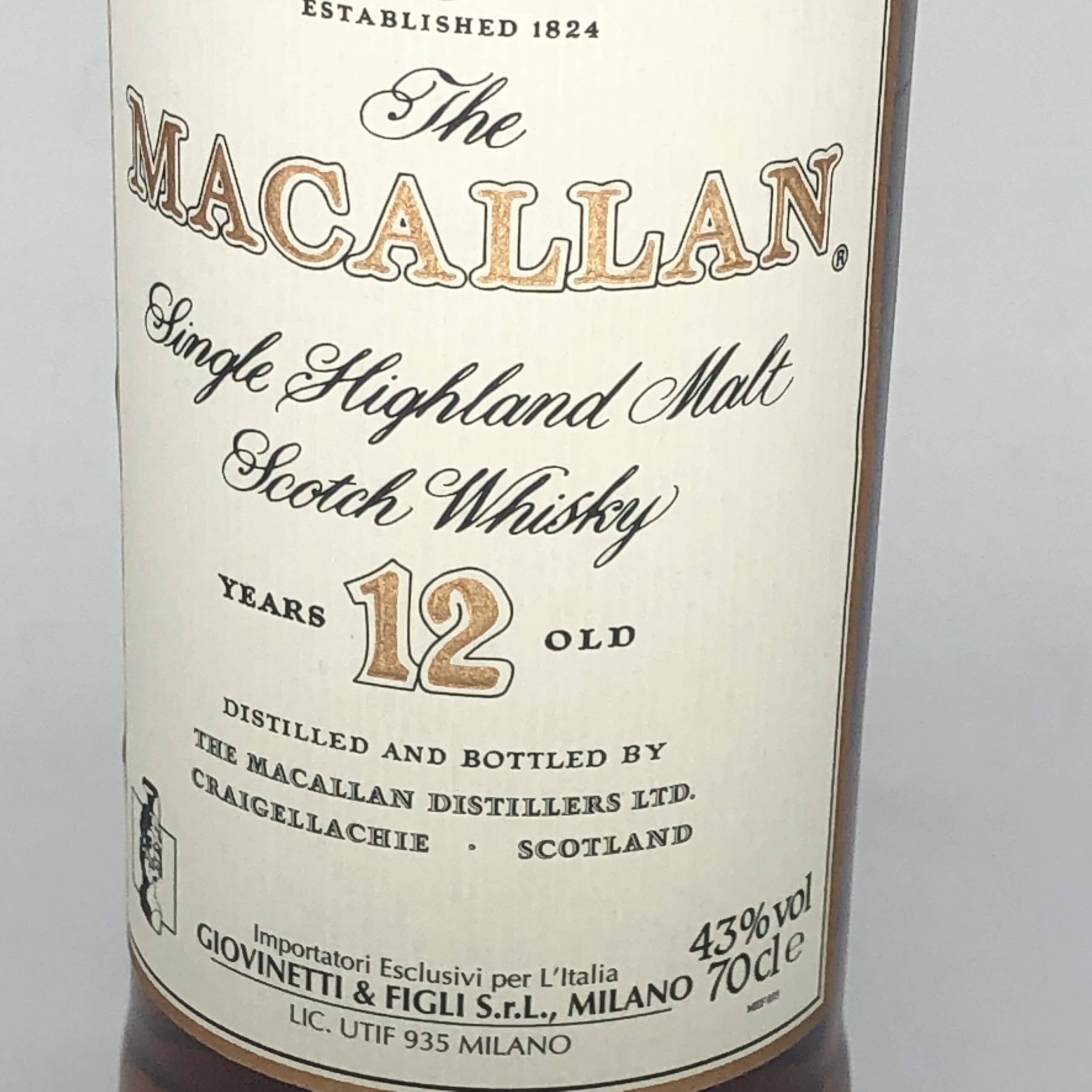 MACALLAN 12年 古酒 旧ボトル マッカラン ザ・マッカラン ザ
