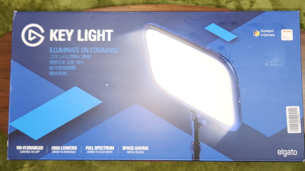 elgato(エルガト) KEY LIGHT 1400ルーメン Wi-Fi対応 elgato(エルガト