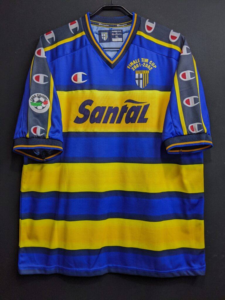 スポンサーが違う？2001/02 パルマ コッパ・イタリア決勝仕様
