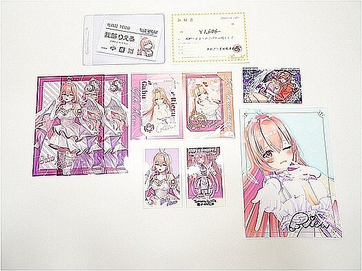我部りえるグッズを大量買取しました！【あおぎり高校グッズも高価査定
