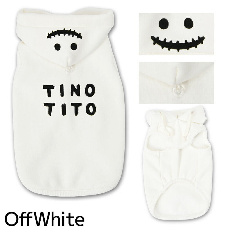 おばけパーカ XS/S/M/L/XL/XXL TINOTITO -ティノティート- 犬服 ドッグ