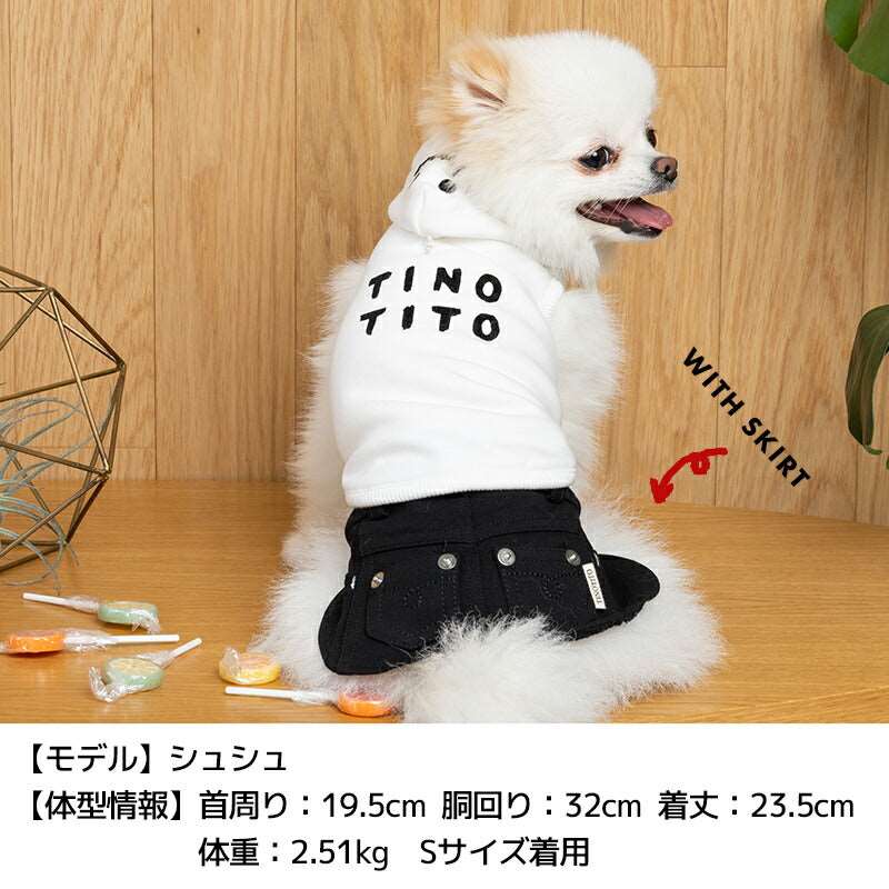 おばけパーカ XS/S/M/L/XL/XXL TINOTITO -ティノティート- 犬服 ドッグ