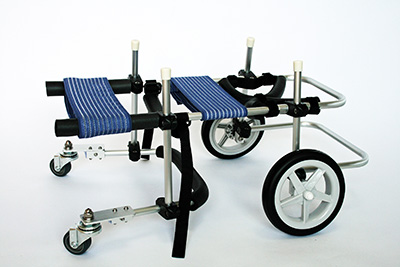 中型犬用車椅子4輪車 あご乗せ付き 中型犬用車椅子4輪車 あご乗せ付き