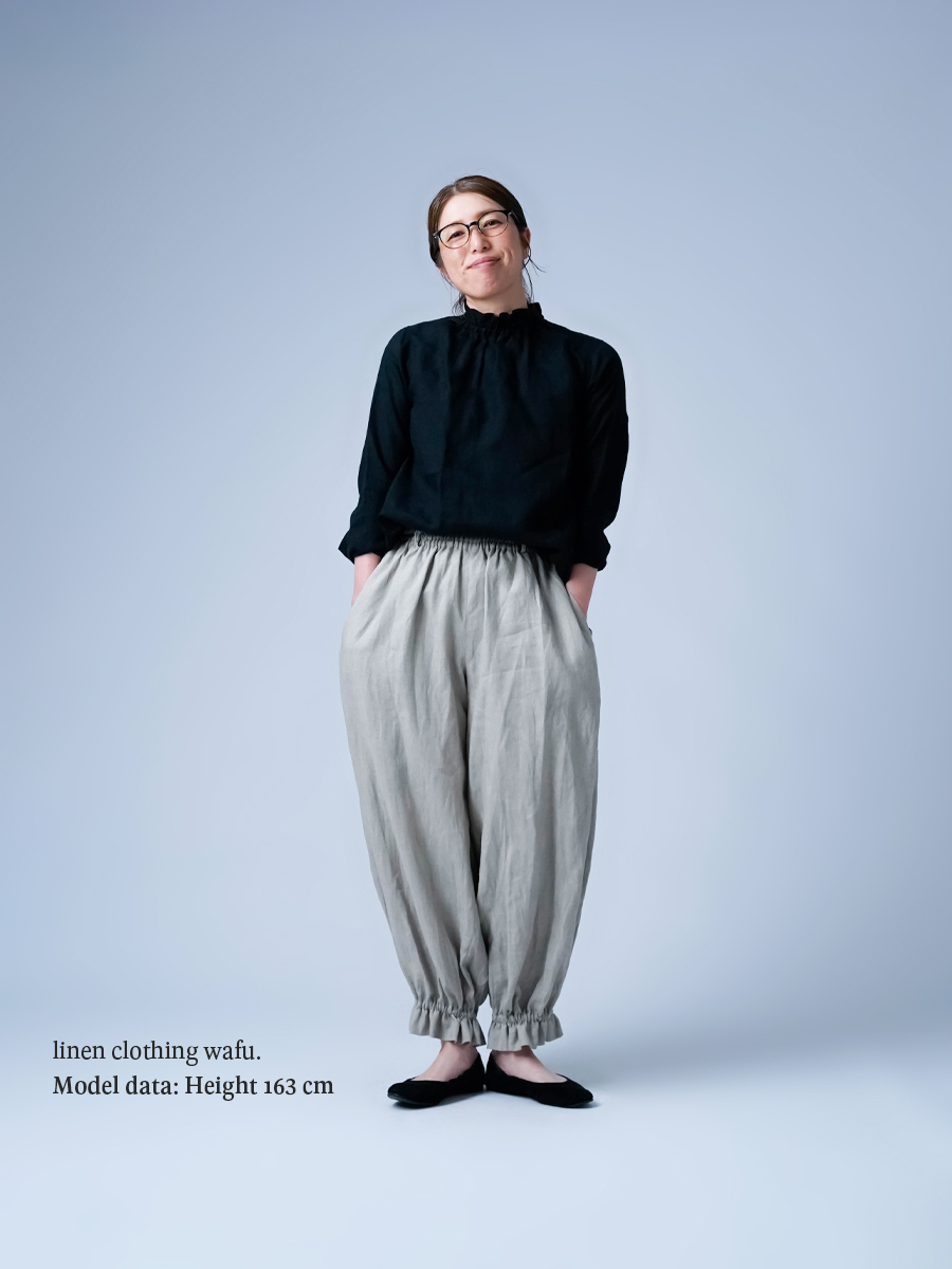 値下げKa na ta ヘンプリネンズボン