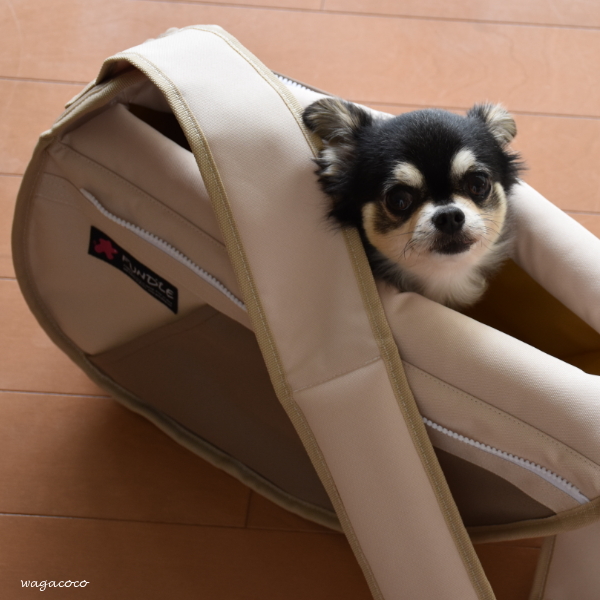 FUNDLE 】2kgチワワにファンドル Sサイズがぴったり【スリング型ペット