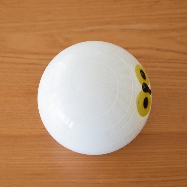 scope 】インテリアのアクセントに白フクロウ【Northern owl with foot