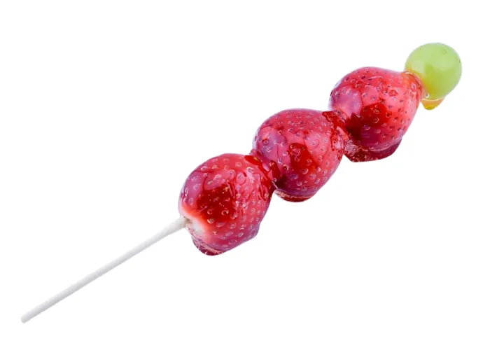 128] いちごタンフル(いちご飴)[限定販売2月～5月] | 業務用和洋菓子卸