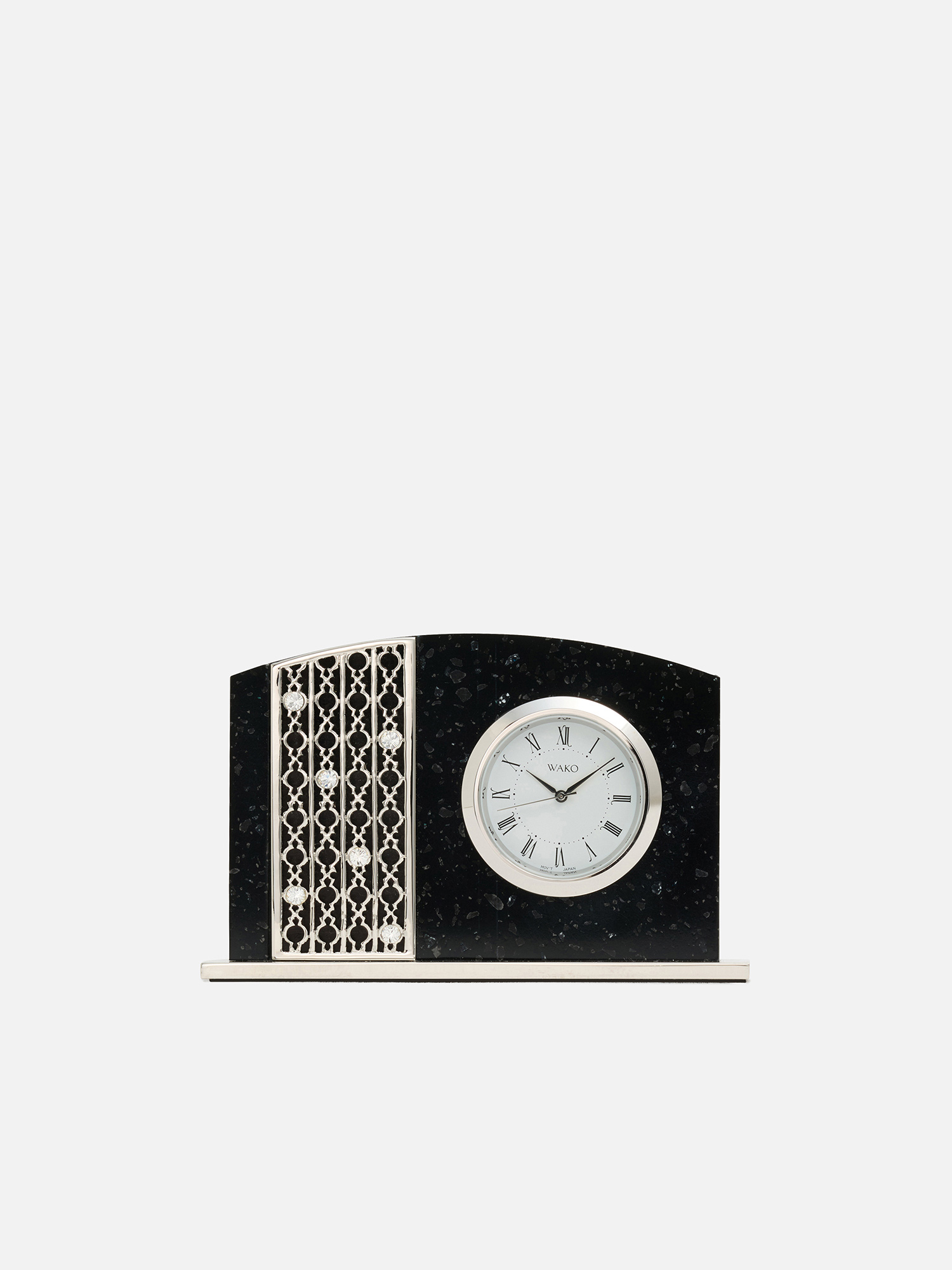 WAKO STL004W ホワイトマーブル置時計 WAKOクロック〈STL004W〉 |WAKO