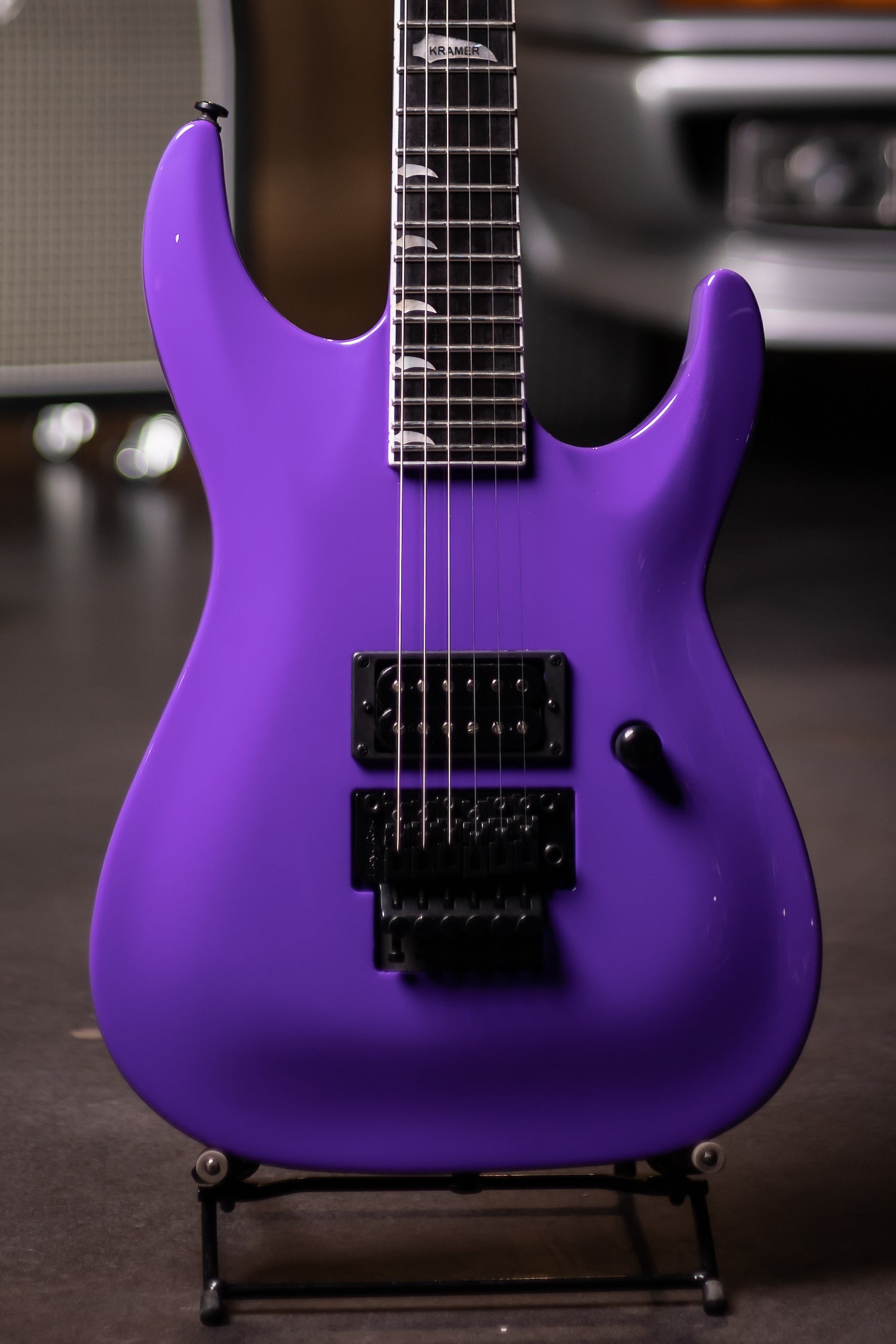 Kramer SM-1 H Electric Guitar - Shockwave Purple – Walt Grace Vintage
