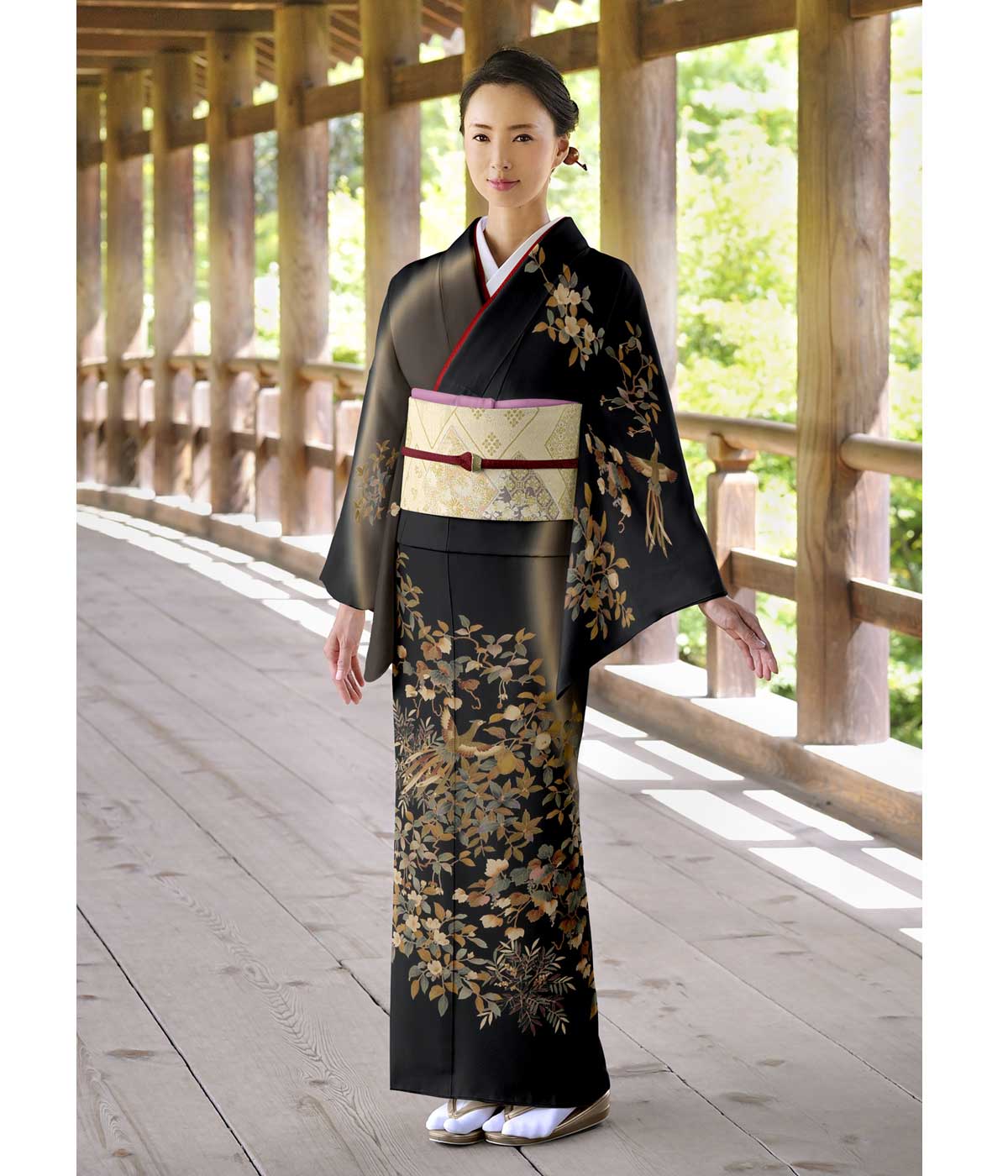 正絹訪問着泥大島紬9マルキ( 訪問着、留袖、袋帯なども出品)⑦