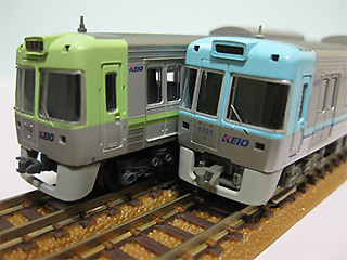 マイクロエース 京王1000系 サーモンピンク ブルーグリーン セット