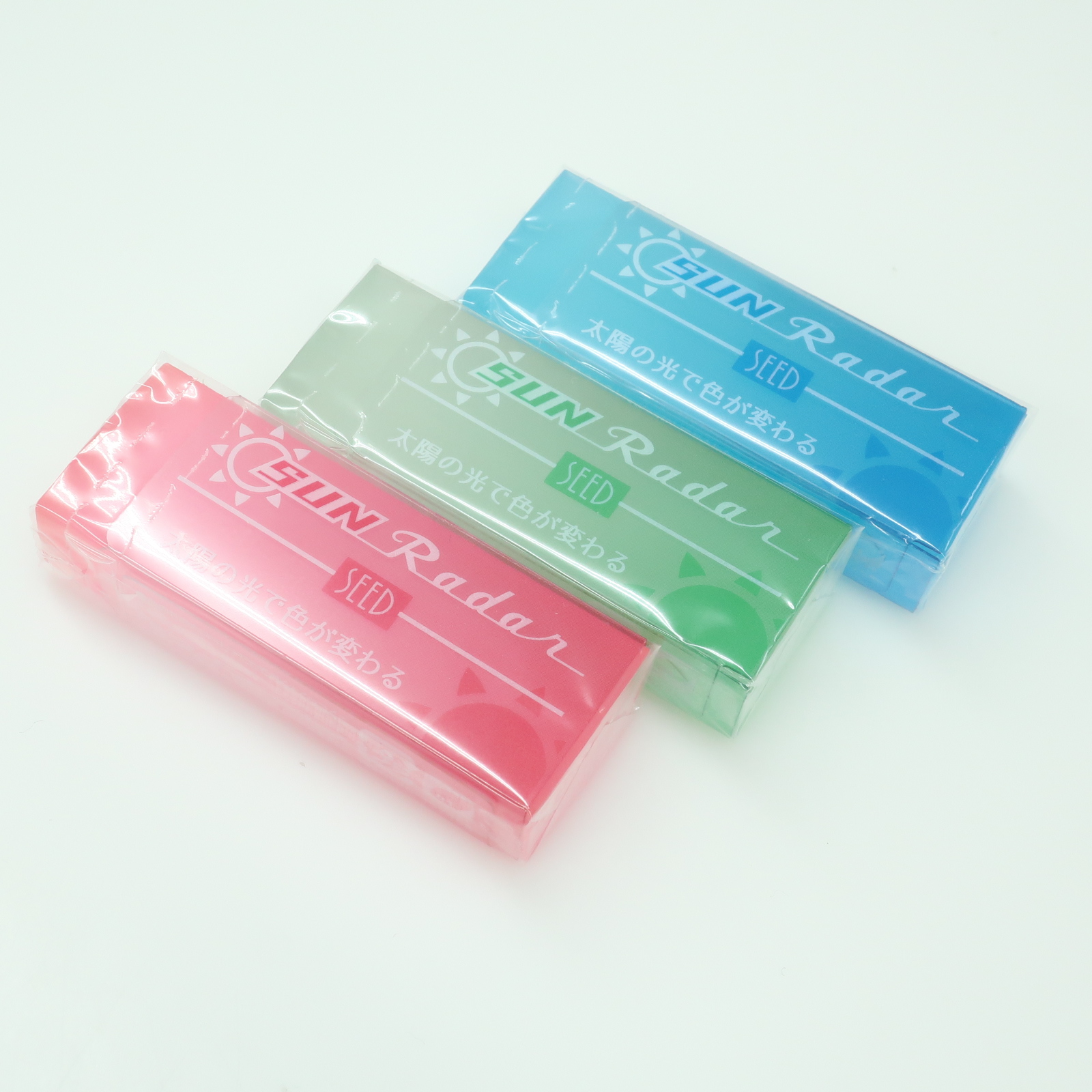 シード 消しゴム 太陽のレーダー｜文具のことなら渡敬文具館