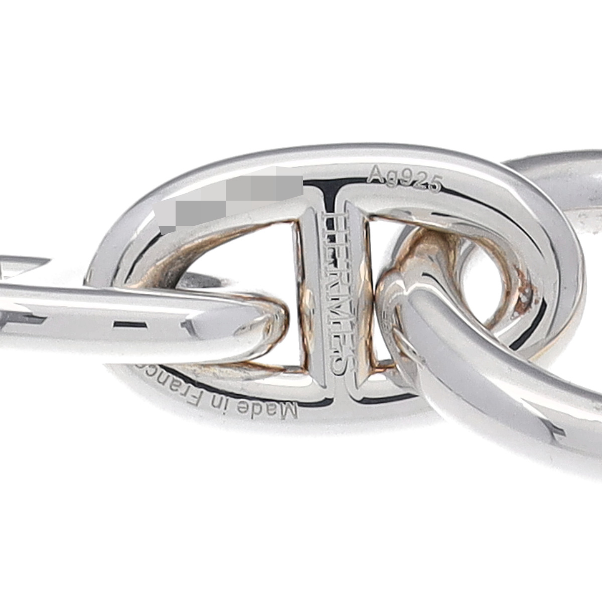 エルメス シェーヌダンクル TGM 11リンク Ag925 ユニセックス