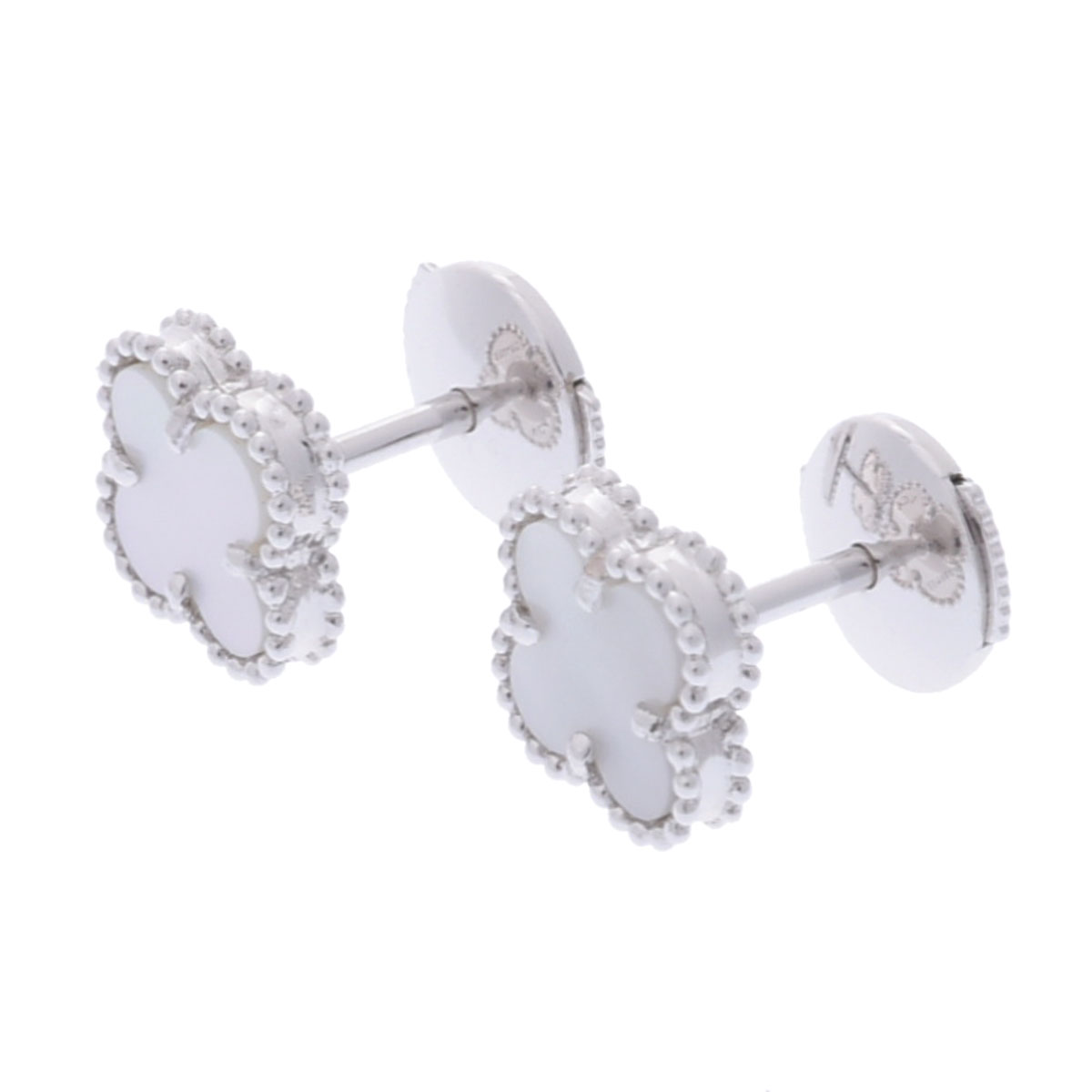 ヴァン クリーフ&アーペル スウィートアルハンブラ ピアス シルバー