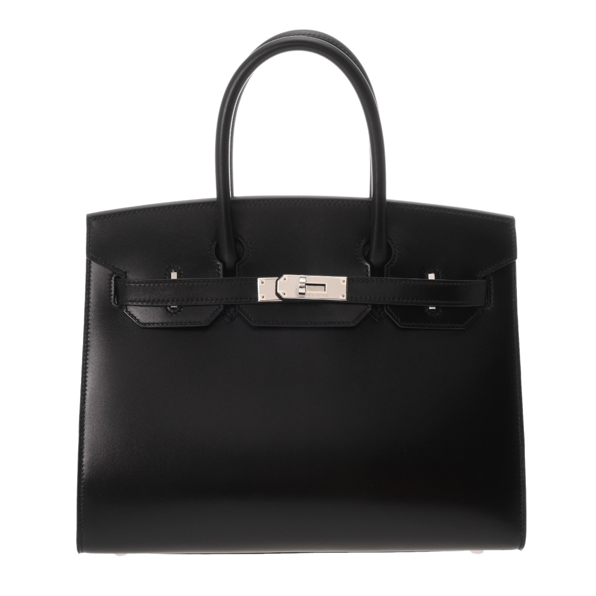 エルメス バーキン 30 セリエ ブラック ボックスカーフ レディース