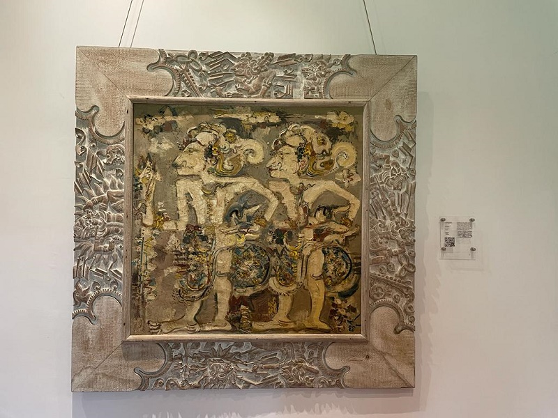 ガネーシャ 絵画 絵 PAINTINGS ART GALERY バリ島 ウブド ガネーシャ