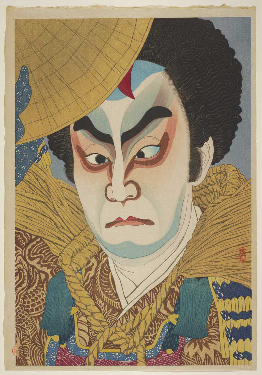 木版画 山高登（Yamataka Noboru）三方五湖-春 71/100 木版画 山高登