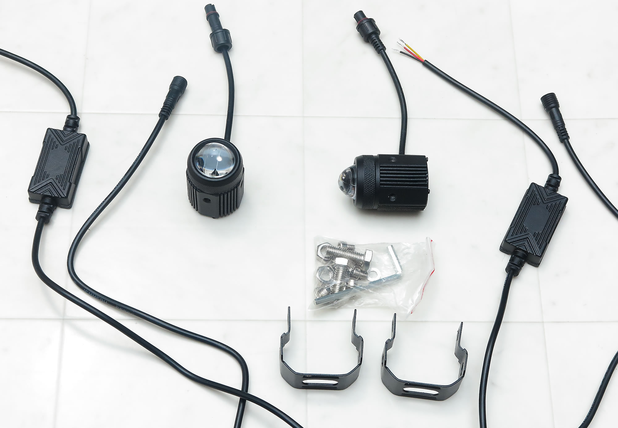 LED ヘッドライト kawasaki ZX25R 配線付き