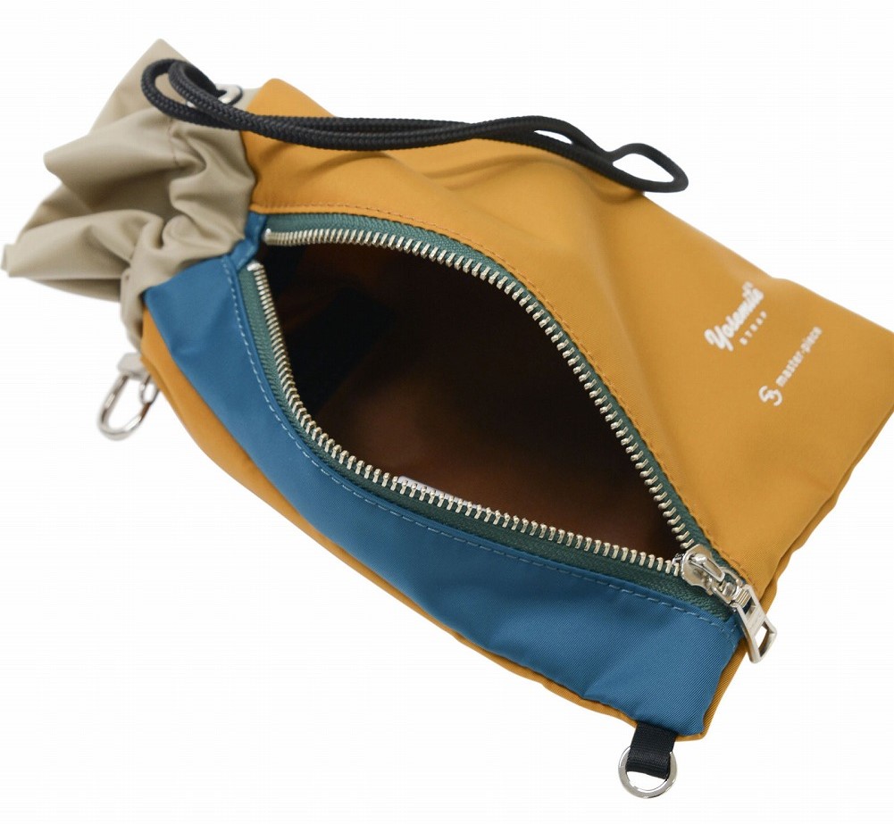 ヨセミテストラップに、マスターピースの巾着＆ポーチがドッキング