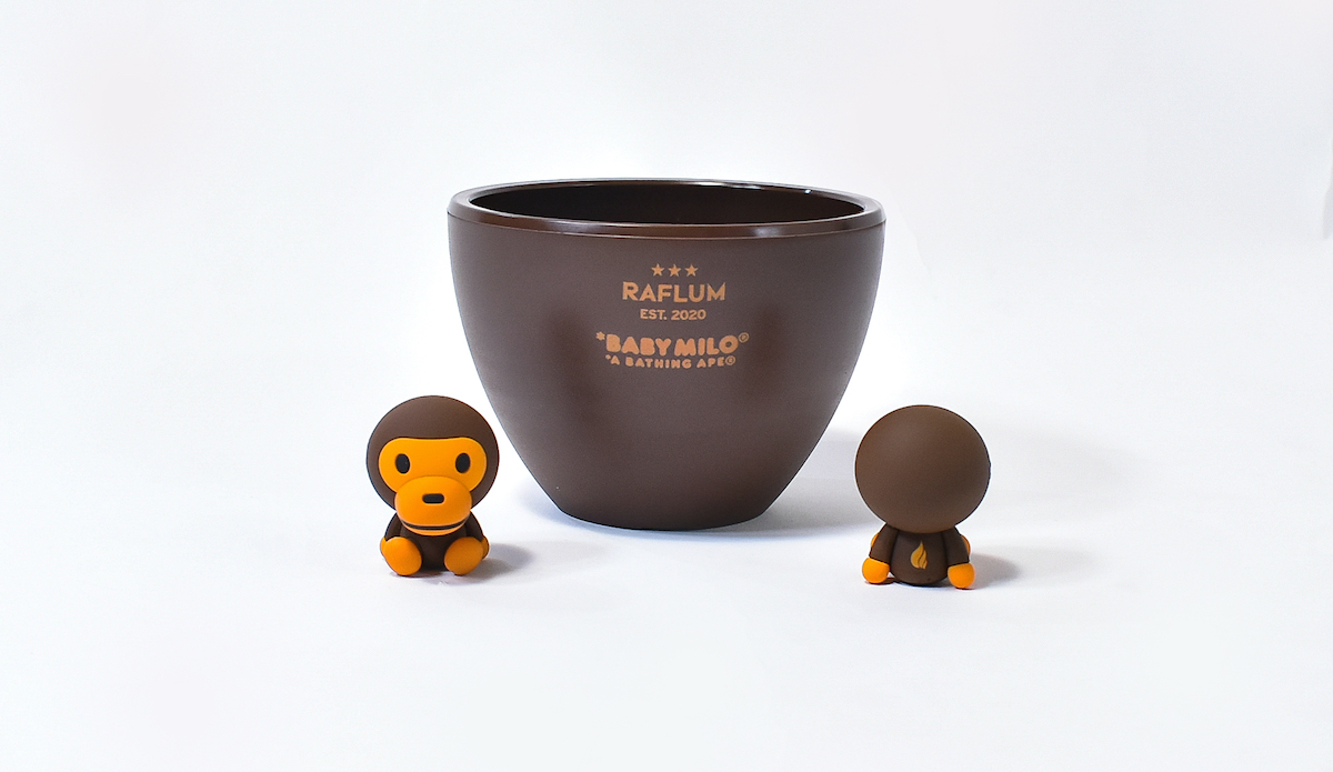 ア ベイシング エイプが希少植物プランツショップ「RAFLUM」 とコラボ