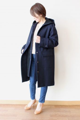 tomorrowland macphee コートネイビー36サイズ