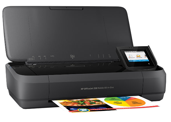 HP Officejet 250 Wireless Inkjet Multifunction Printer-Color