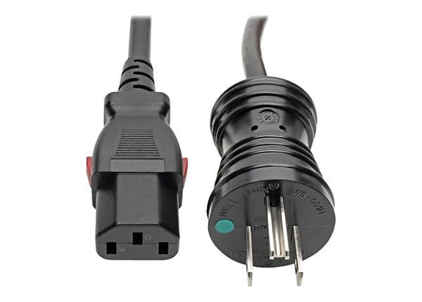 Eaton Tripp Lite Series Hospital-Grade Power Cord, NEMA 5-15P to