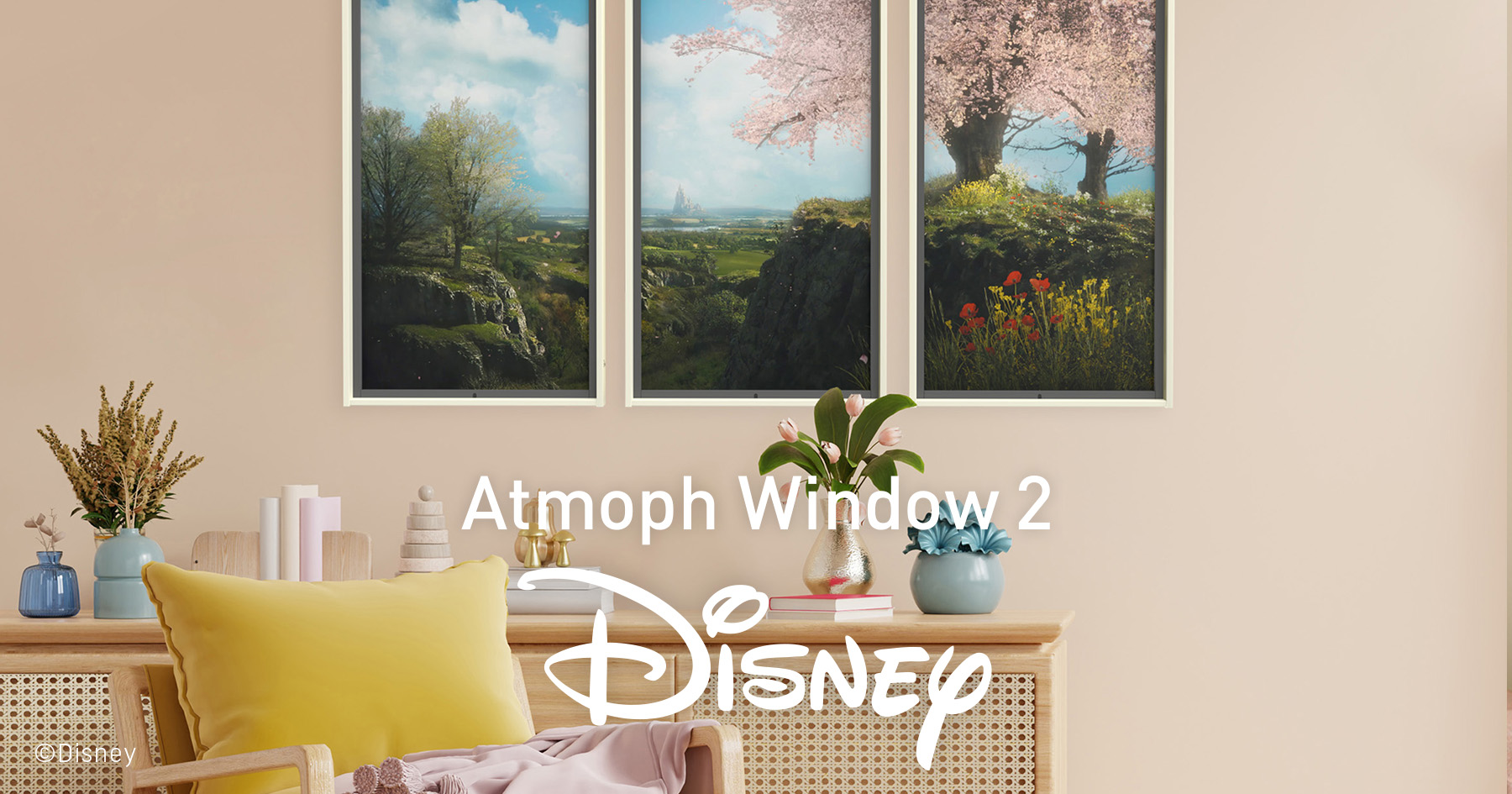 Atmoph Window 2 | Disney - Making Every Day Magic