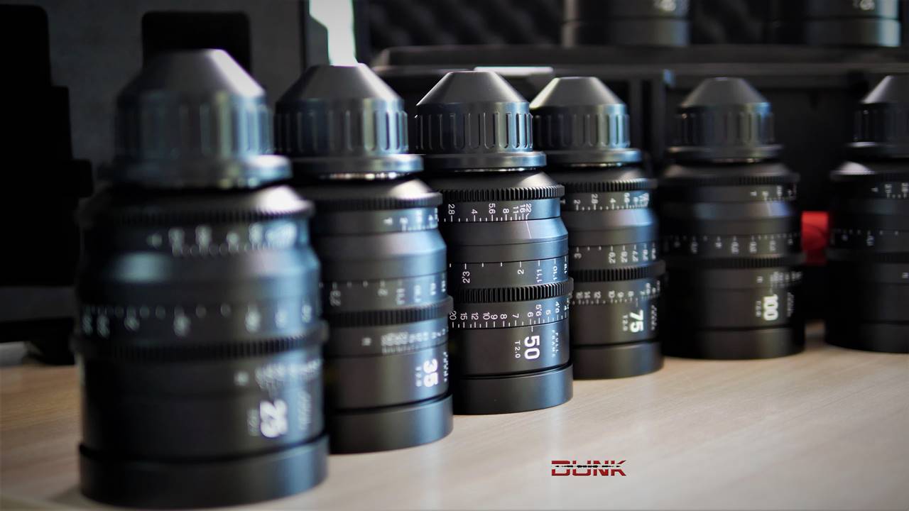 NITECORE Prime Full Frame Cine Lenses : 25mm T2.1 , 35mm T2.0