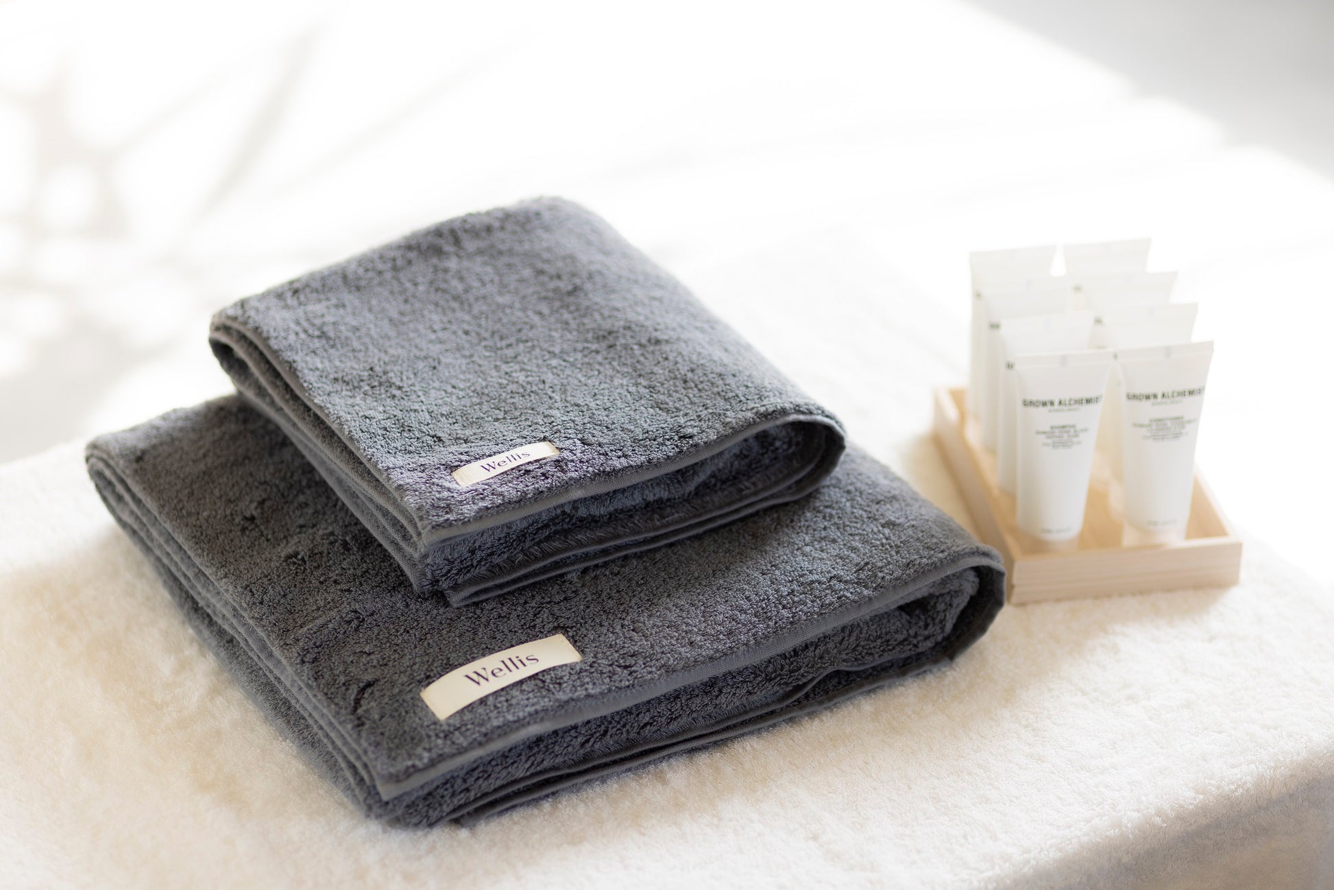 タオル定期便｜バスタオル＆フェイスタオル2枚セット – Wellis
