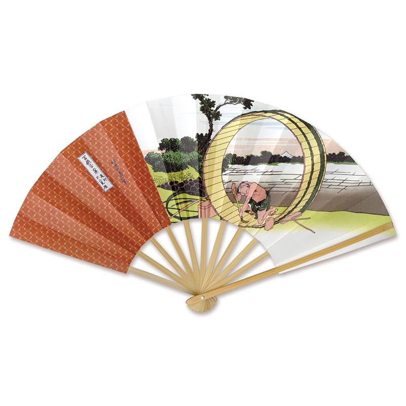 飾り扇子 葛飾北斎 尾州不二見原 | 谷口松雄堂