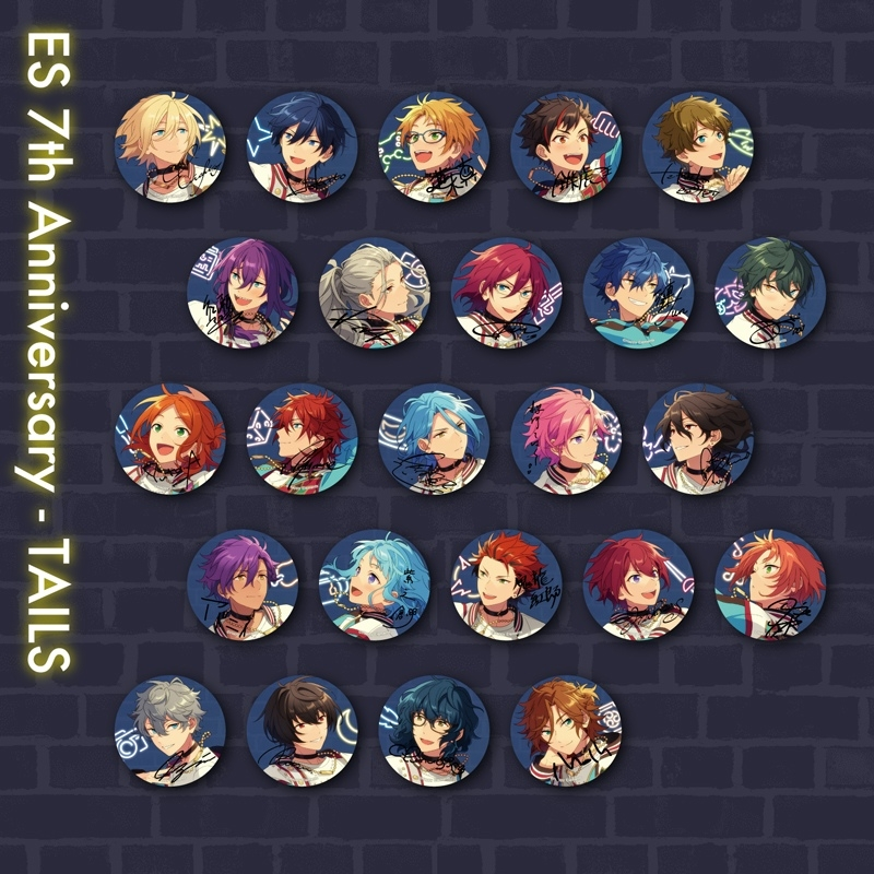 バラ売り300円〜】 あんさんぶるスターズ あんスタ 7周年 缶バッジ