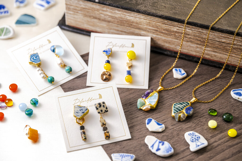 シー陶器を使った世界で一つのアクセサリー | 神戸でSDGs | ワンダフル