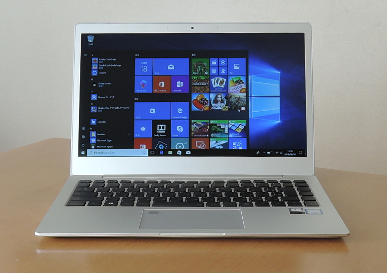 Windowsノート本体 Altair F-13KR i5 8250U RAM8GB SSD256GB ドスパラ