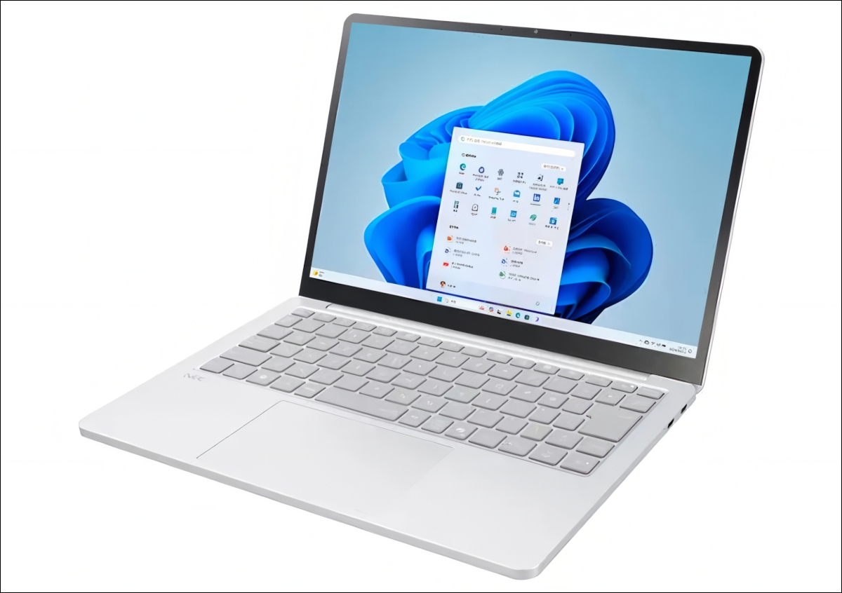 NEC LAVIE SOL － Z世代のためのモバイルノート、スッキリしたデザイン