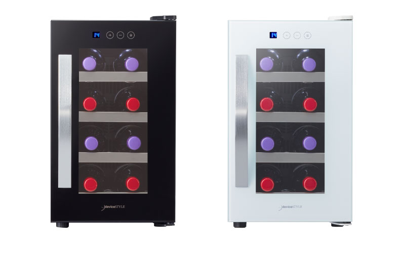 新品 12本収納 ワインセラー ペルチェ静音式 縦置き横置き対応 ワイン