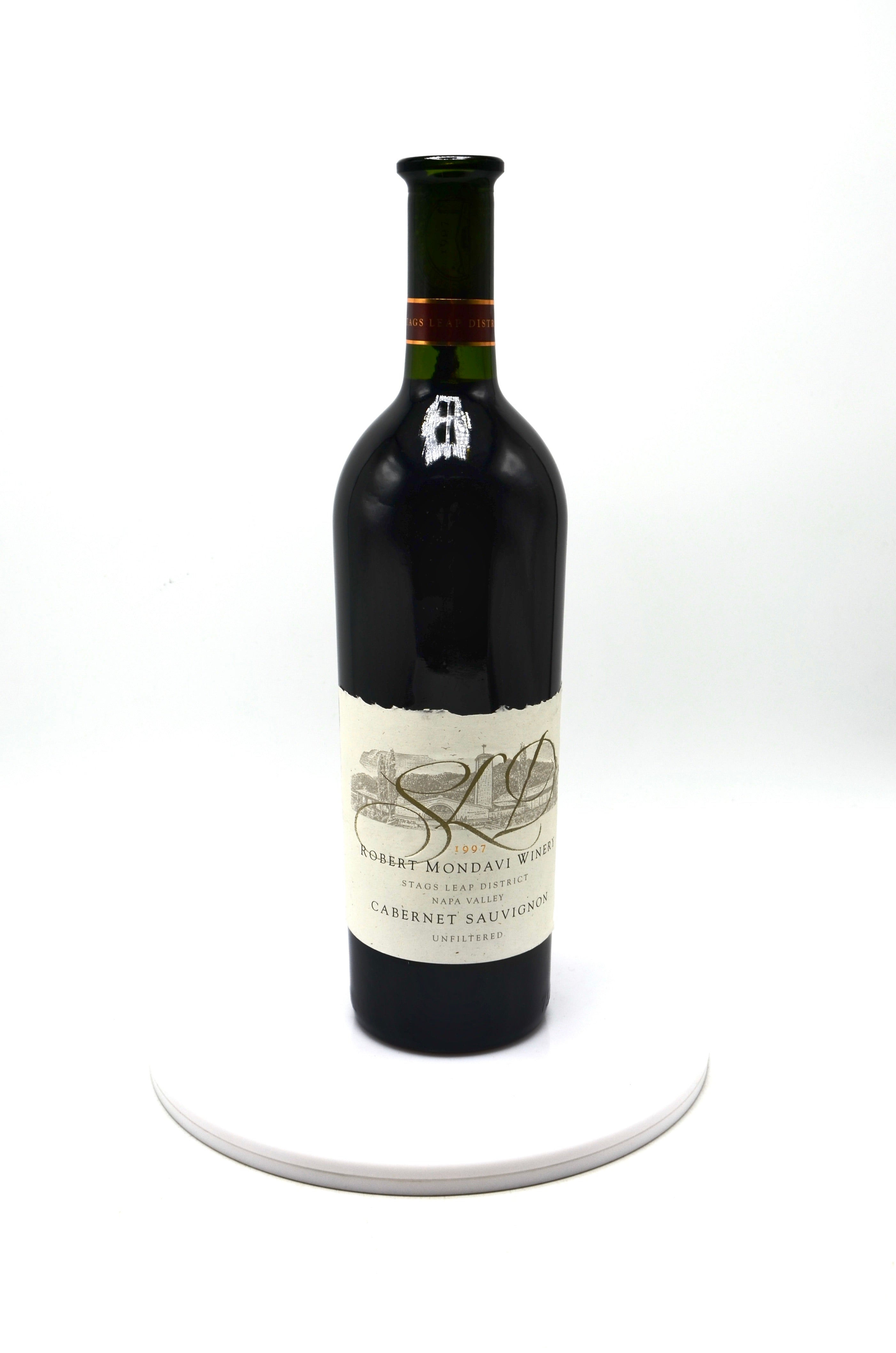 1997 Robert Mondavi S.L.D. Cabernet Sauvignon, Unfiltered, Stags